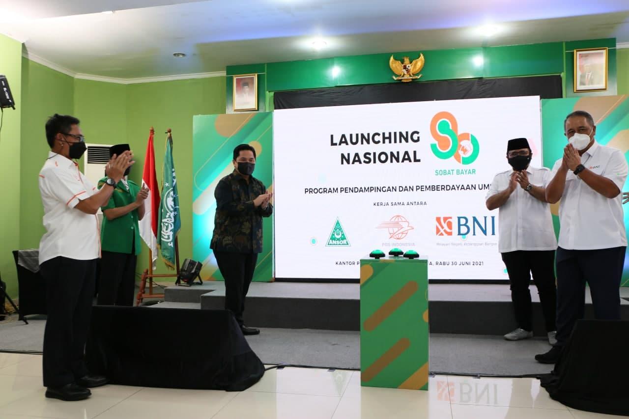 Gallery Photo 30 Juni 2021. Launching Nasional Kerjasama Pemberdayaan dan Pendampingan Umum UMKM Pos Indonesia dan GP ANSOR