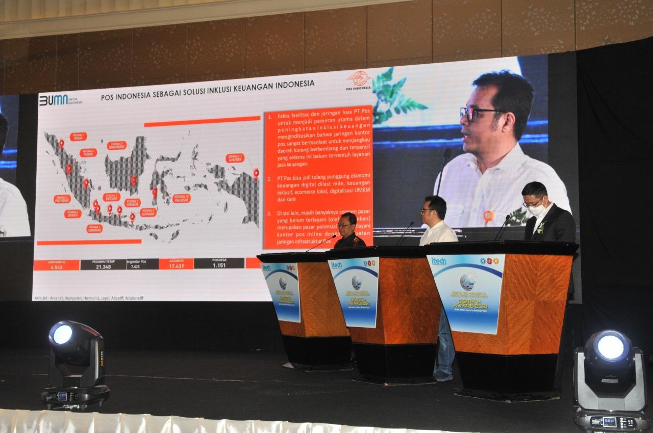 Gallery Photo 31 Maret 2021. Pos Indonesia Raih Dua Penghargaan Dalam Ajang Digital Technology &Innovation Award 2021
