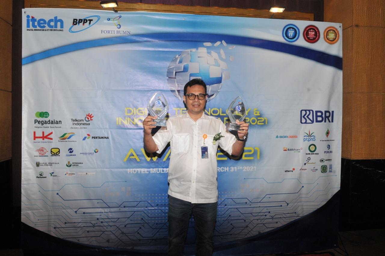 Gallery Photo 31 Maret 2021. Pos Indonesia Raih Dua Penghargaan Dalam Ajang Digital Technology &Innovation Award 2021