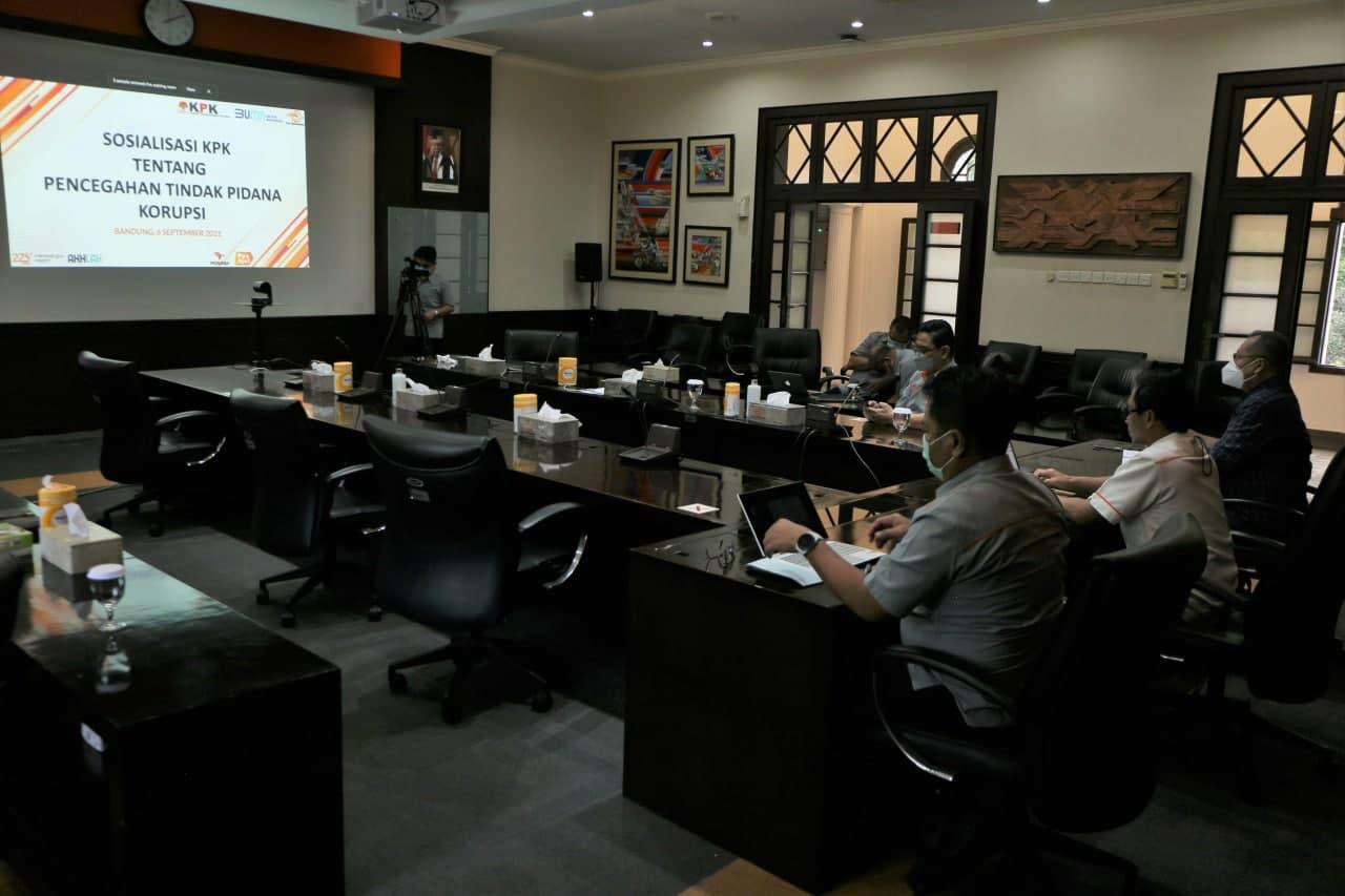 Gallery Photo 6 September 2021. Sosialisasi KPK Tentang Pencegahan Tindak Pidana Korupsi