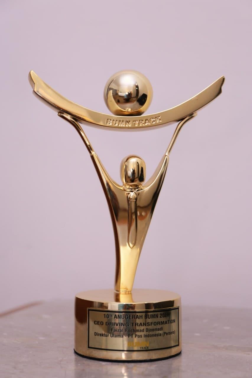 Gallery Photo 8 April 2021. Dirut Pos Indonesia Raih CEO BUMN Terbaik Driving Transformation 2021