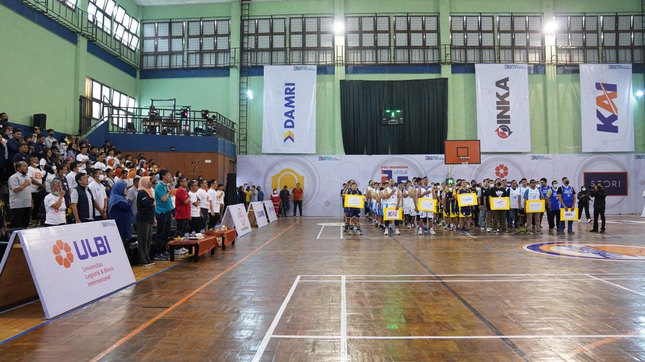 Gallery Photo 8 September 2022. Pembukaan BUMN Logistics Cluster Basketball Cup 2022