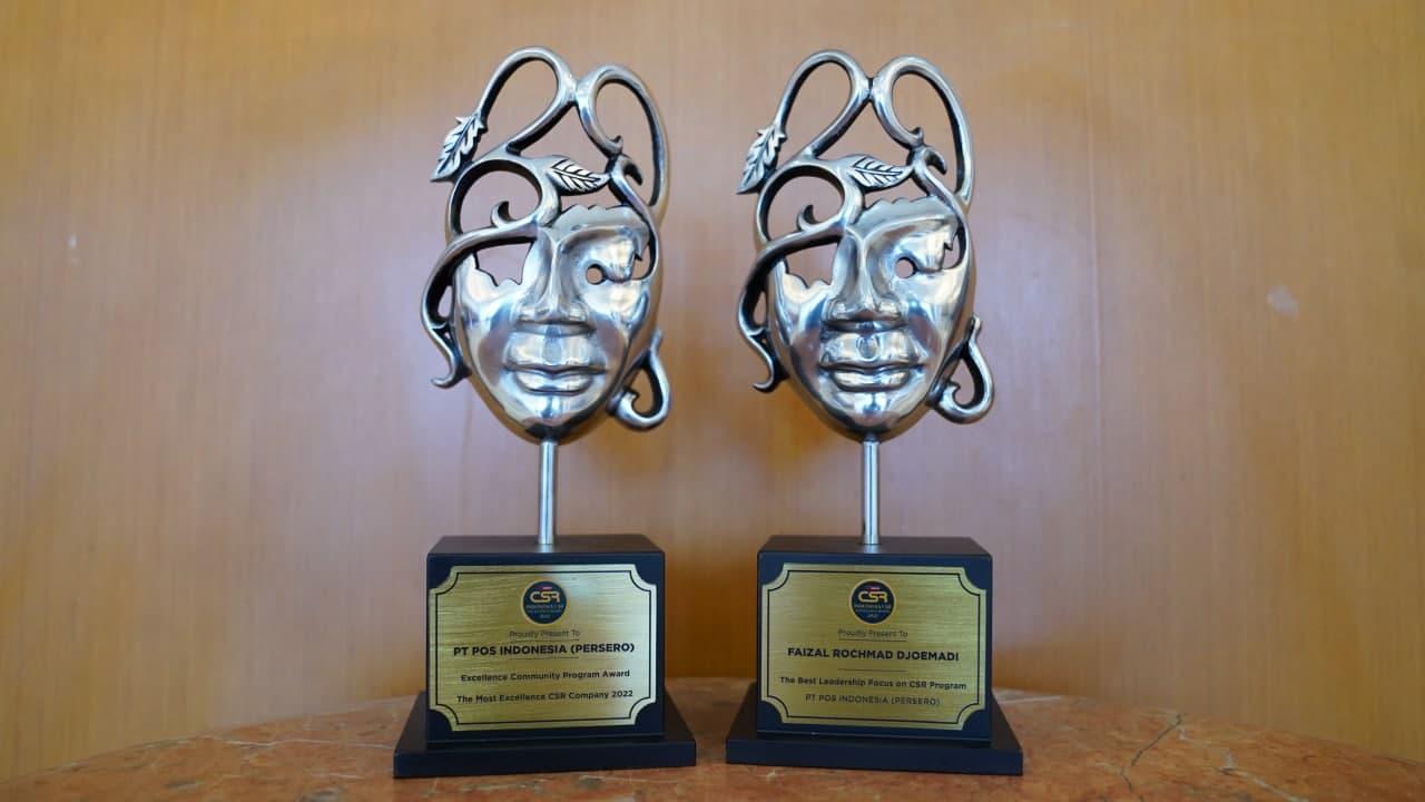 Gallery Photo 9 Maret 2022. Pos Indonesia Raih Tiga Penghargaan di Ajang ICEA 2022