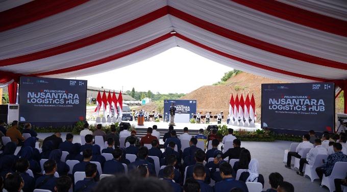Potret Launching Nusantara Logistics Hub