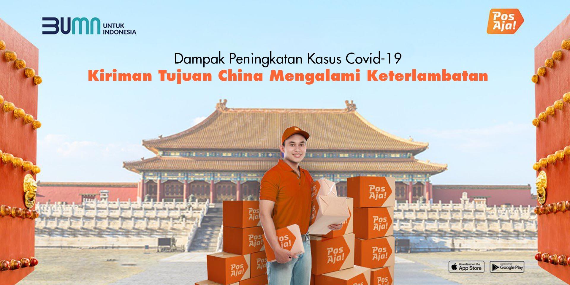 Thumbnail News Dampak Peningkatan Kasus Covid-19, Kiriman Tujuan China Terlambat