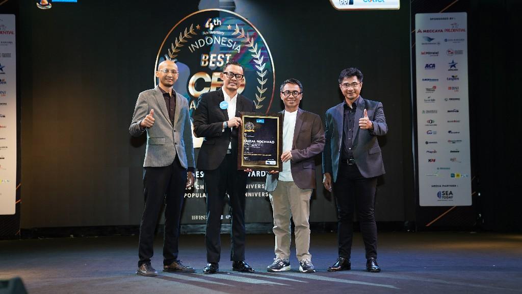 Thumbnail News Dirut Pos Indonesia Masuk ke Dalam Jajaran Indonesia Most Popular CEO Awards 2023