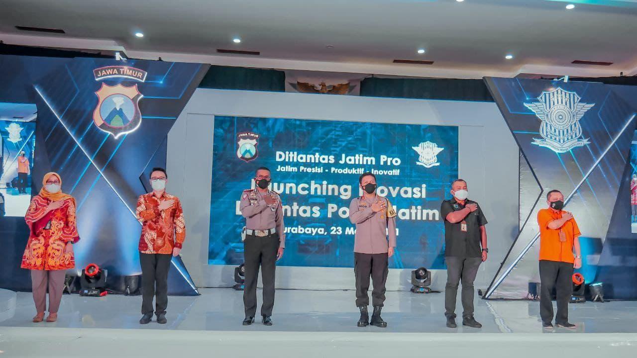 Thumbnail News Gandeng Pos Indonesia, POLRI Launching E-Tilang (ETLE)