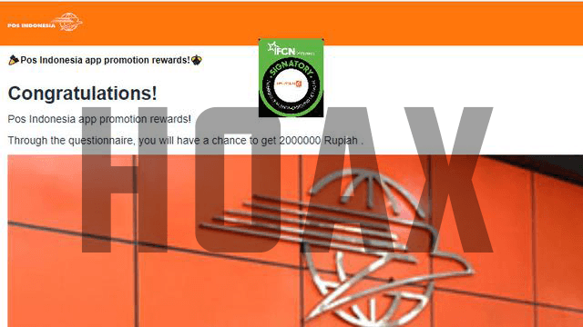 Thumbnail News Klarifikasi Pos Indonesia Terkait Informasi Hoax tentang Program Hadiah