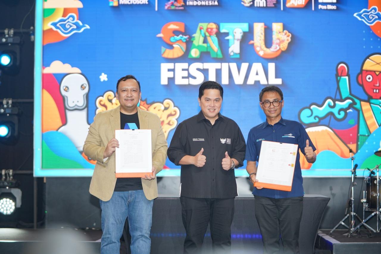 Thumbnail News Microsoft Indonesia dan Pos Indonesia Realisasikan Potensi Ekonomi Digital Indonesia Melalui Inisiatif SATU Karya
