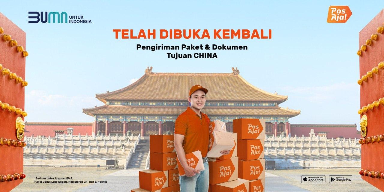 Thumbnail News Pengiriman Paket Tujuan China Sudah Dibuka Kembali