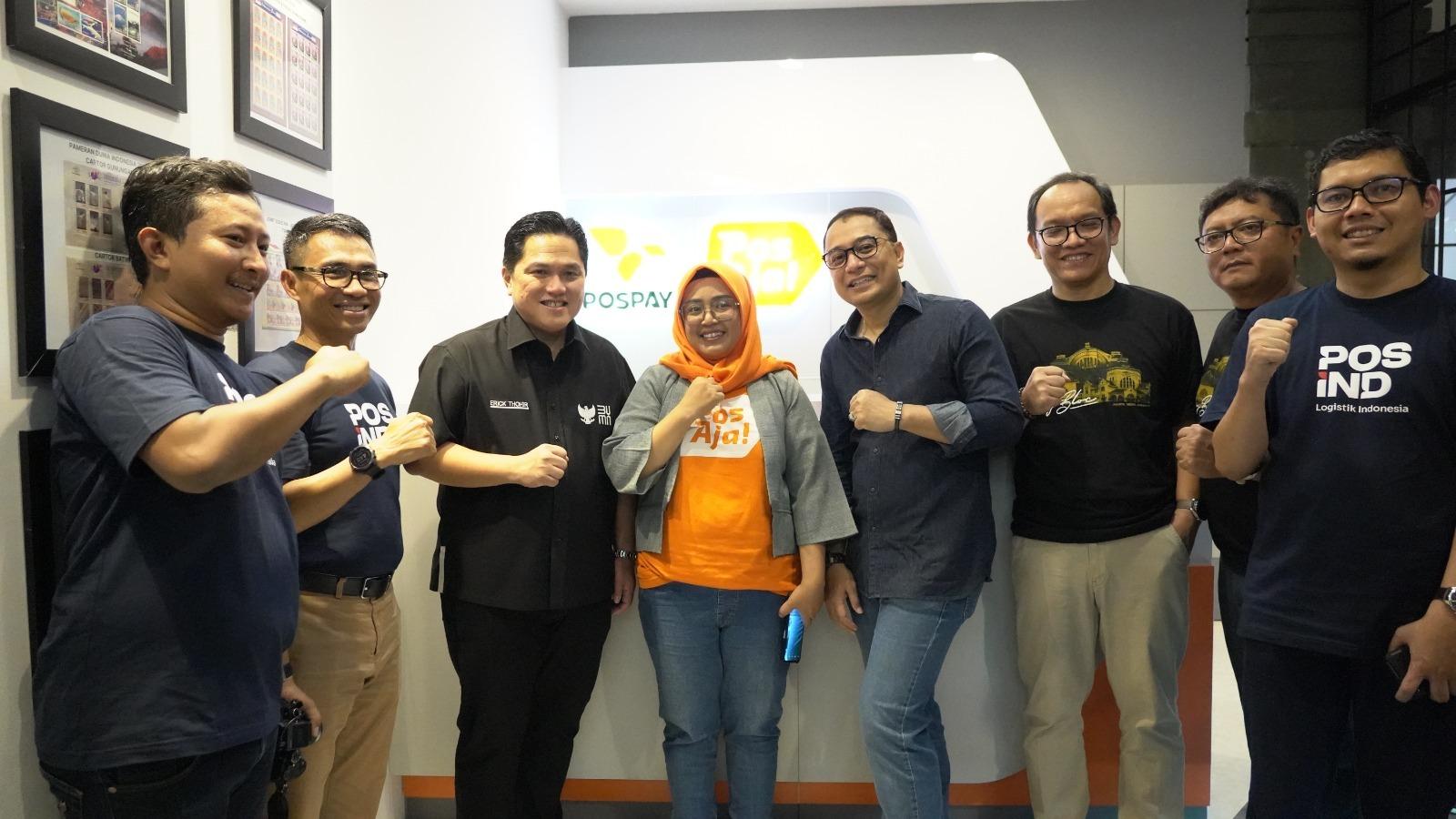 Foto bareng integrated national distribution peresmian