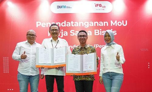 Thumbnail News Pos Indonesia dan IFG Life Jalin Kerja Sama, Perkuat Ekosistem BUMN