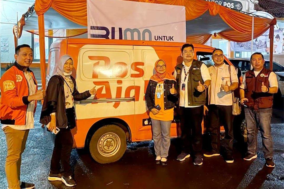 Thumbnail News Pos Indonesia Grup Serahkan Bantuan Gempa  ke Posko Satgas BUMN dan Beri Diskon 50 Persen Kiriman Bantuan Tujuan Cianjur