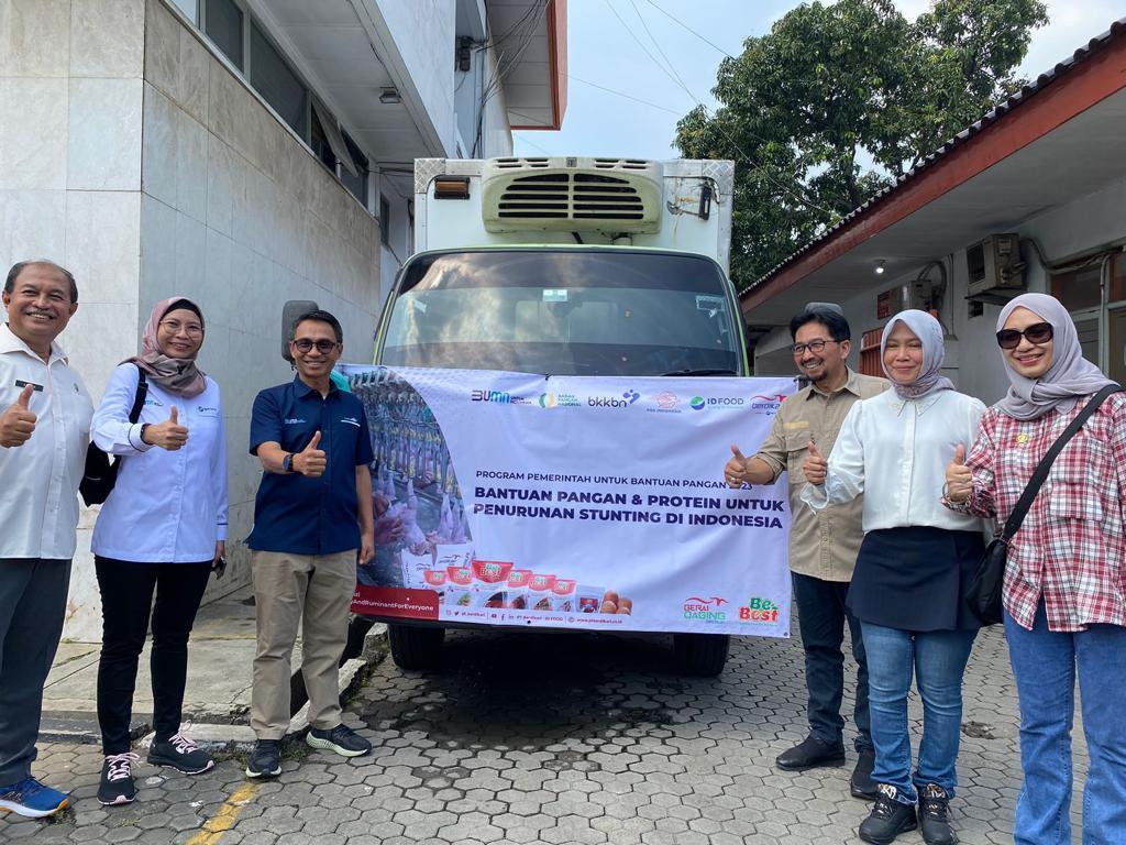 Thumbnail News Pos Indonesia Salurkan Bantuan Pangan Pengentasan Stunting ke 1,4 Juta Keluarga