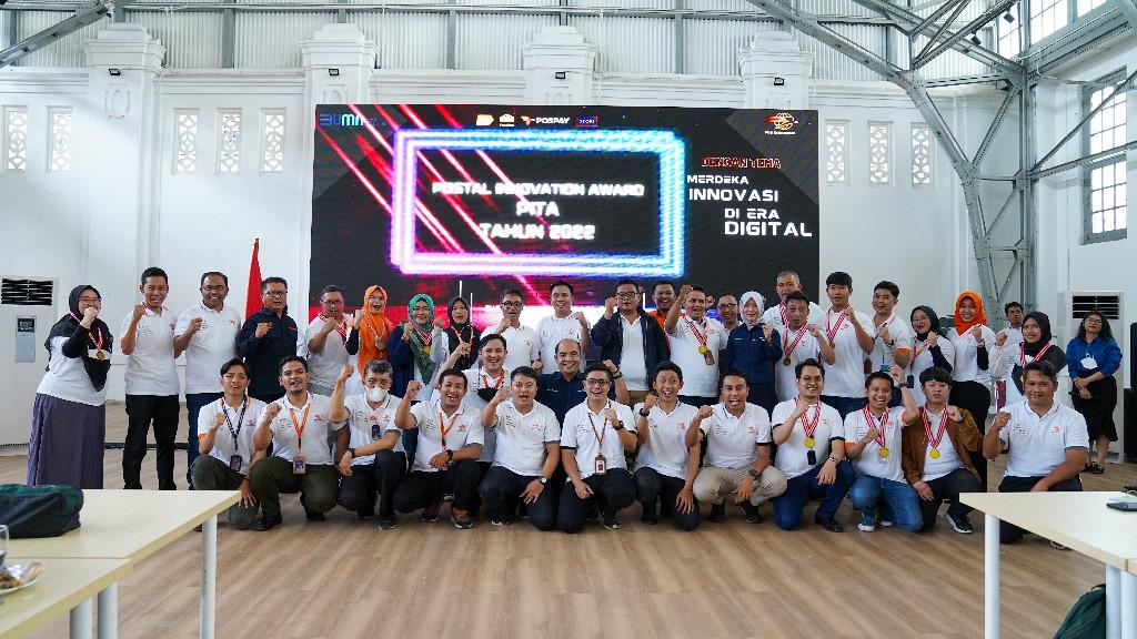 Thumbnail News Pos Indonesia Sukses Menggelar Lomba Postal Innovation Award th 2022 dengan tema MERDEKA INOVASI DI ERA DIGITAL
