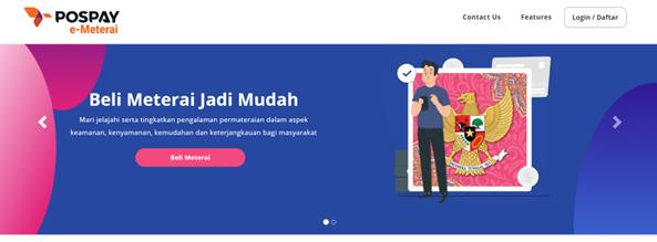 Thumbnail News POSFIN Menghadirkan e-Meterai Sebagai  Percepatan Digitalisasi Dokumen di Indonesia